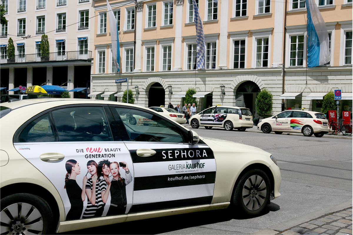 Taxi campaign example